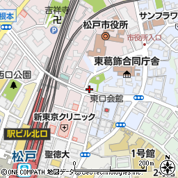 千葉県松戸市根本448周辺の地図