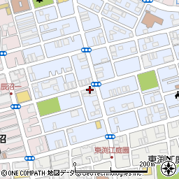 東京都足立区佐野2丁目周辺の地図