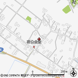 千葉県成田市北須賀193周辺の地図