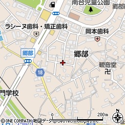 千葉県成田市郷部周辺の地図