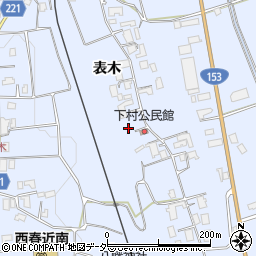 長野県伊那市西春近6320周辺の地図