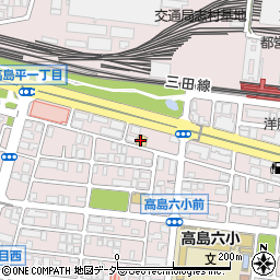 ブックオフ西台高島通店周辺の地図