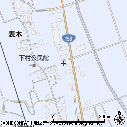 長野県伊那市西春近表木6558周辺の地図