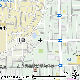 千葉県松戸市松飛台177-50周辺の地図