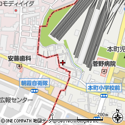 埼玉県和光市本町29-16周辺の地図