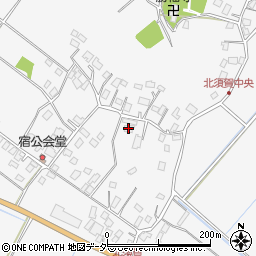 千葉県成田市北須賀235周辺の地図