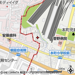 埼玉県和光市本町29-17周辺の地図