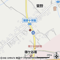 千葉県鎌ケ谷市粟野129周辺の地図