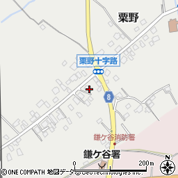 千葉県鎌ケ谷市粟野133周辺の地図