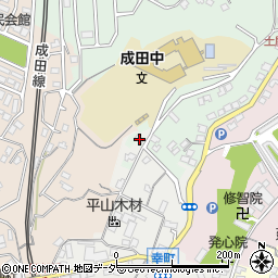 千葉県成田市土屋926周辺の地図