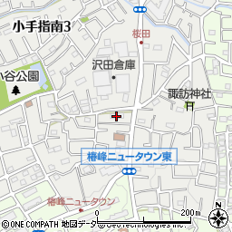 埼玉県所沢市小手指南3丁目30周辺の地図