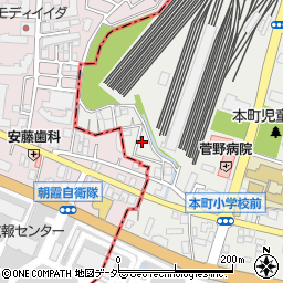埼玉県和光市本町29-18周辺の地図