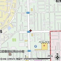 千葉県松戸市松飛台151-12周辺の地図