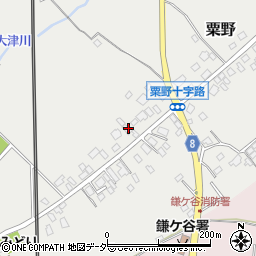 千葉県鎌ケ谷市粟野312周辺の地図