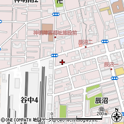 聖教新聞大谷田販売店周辺の地図