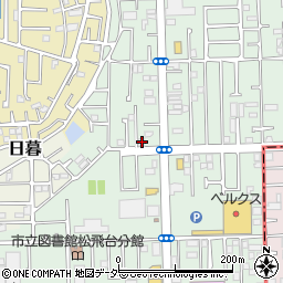千葉県松戸市松飛台149-6周辺の地図