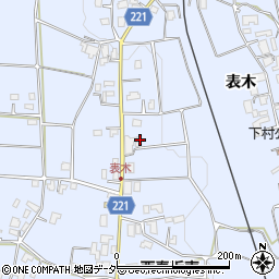 長野県伊那市西春近表木6848周辺の地図