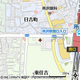 株式会社エステート白馬所沢店周辺の地図