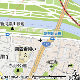 リバーサイド源田周辺の地図