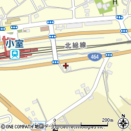 千葉県船橋市小室町1419周辺の地図