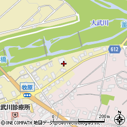 山梨県北杜市武川町三吹2132周辺の地図