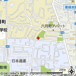 東京都足立区東六月町9-17周辺の地図