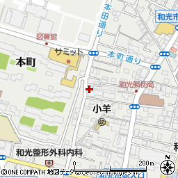 埼玉県和光市本町11-36周辺の地図