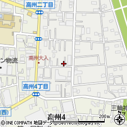 埼玉県三郷市東町354-16周辺の地図
