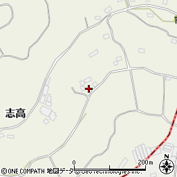 千葉県香取市志高322周辺の地図