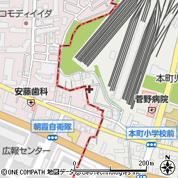 埼玉県和光市本町29-22周辺の地図