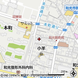 埼玉県和光市本町11-38周辺の地図