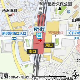 北海道イタリアン ミア・ボッカ グランエミオ所沢店周辺の地図