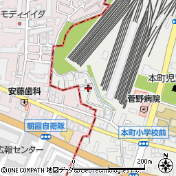 埼玉県和光市本町29-23周辺の地図