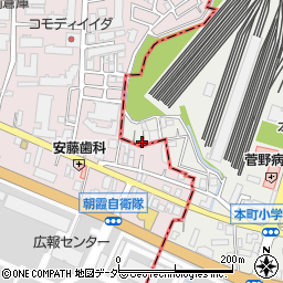 埼玉県和光市本町29-31周辺の地図
