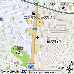 ステーキのあさくま 松戸店周辺の地図