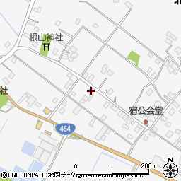 千葉県成田市北須賀1648-4周辺の地図