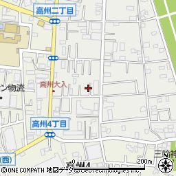 埼玉県三郷市東町354-17周辺の地図