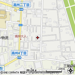 埼玉県三郷市東町354-4周辺の地図