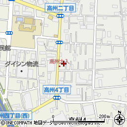 埼玉県三郷市東町348周辺の地図