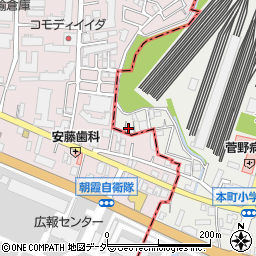 埼玉県和光市本町29-29周辺の地図
