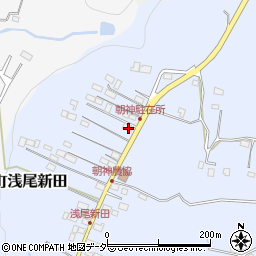 山梨県北杜市明野町浅尾新田3650周辺の地図