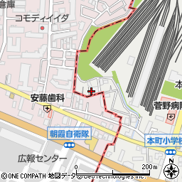 埼玉県和光市本町29-34周辺の地図