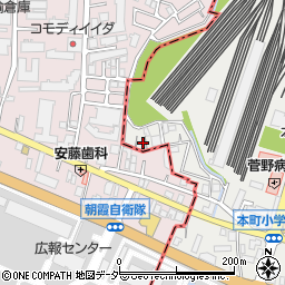 埼玉県和光市本町29-32周辺の地図