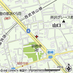 岩崎中町会館周辺の地図