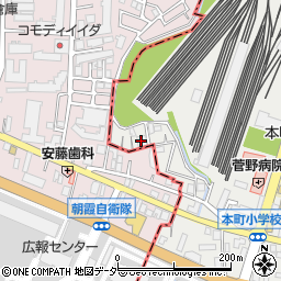 埼玉県和光市本町29-35周辺の地図