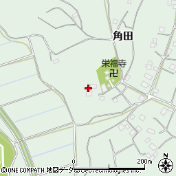 千葉県印西市角田20周辺の地図