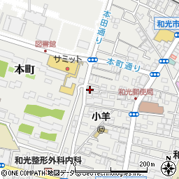 埼玉県和光市本町11-30周辺の地図