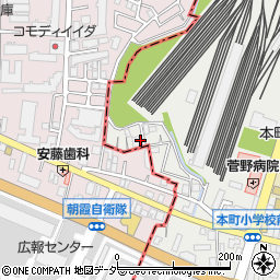埼玉県和光市本町29-38周辺の地図