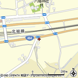 千葉県船橋市小室町1458-1周辺の地図