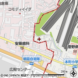 埼玉県和光市本町29-28周辺の地図